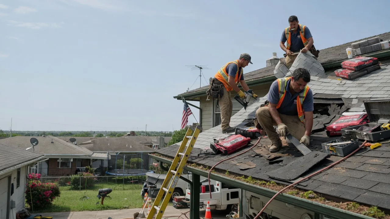 Roof Repair in Manderson, SD near me